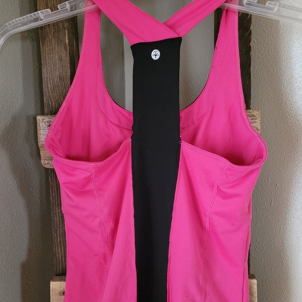 Soybu Athletic Tank top pink and black Size medium - Picture 5 of 7